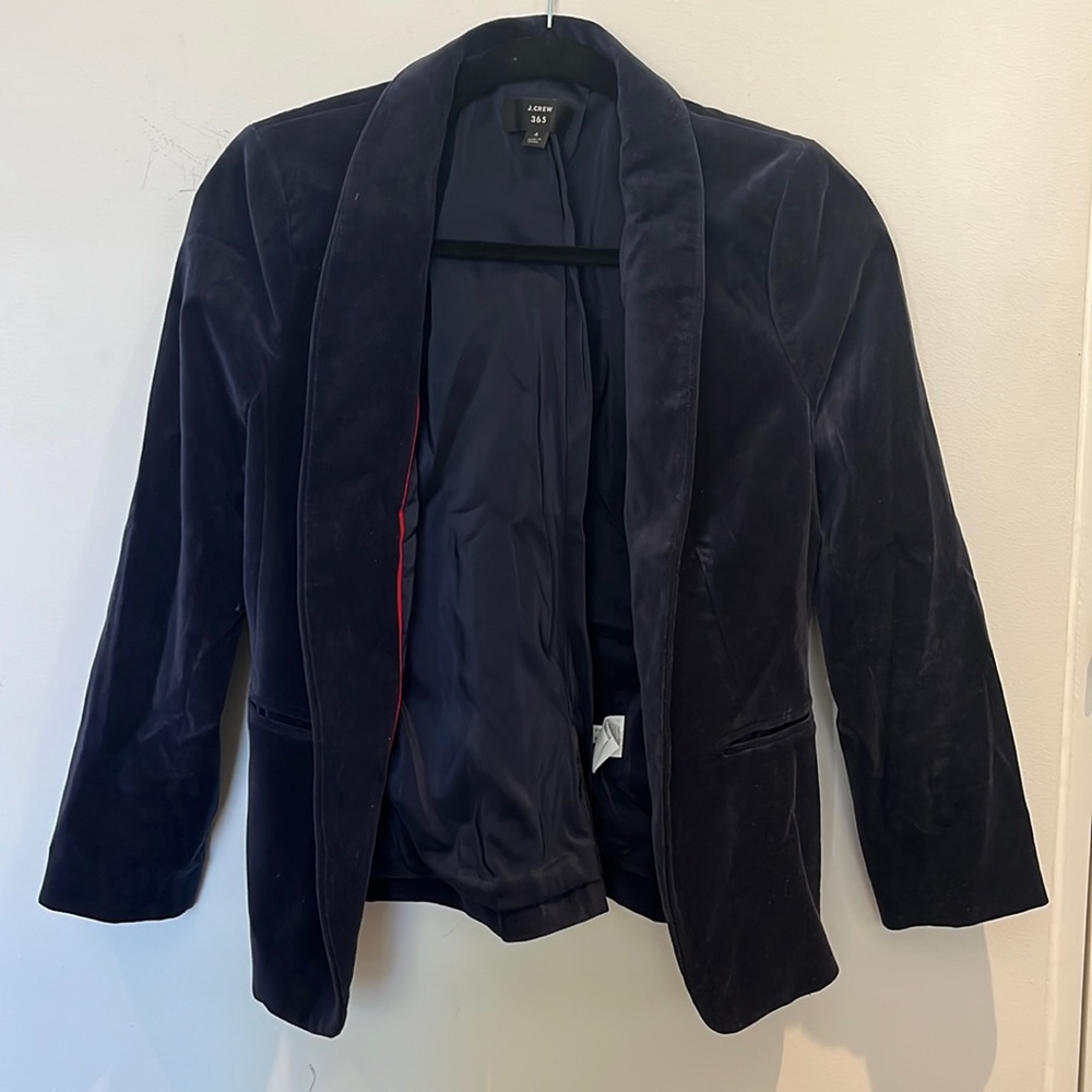 J.Crew FoSuede Blazer